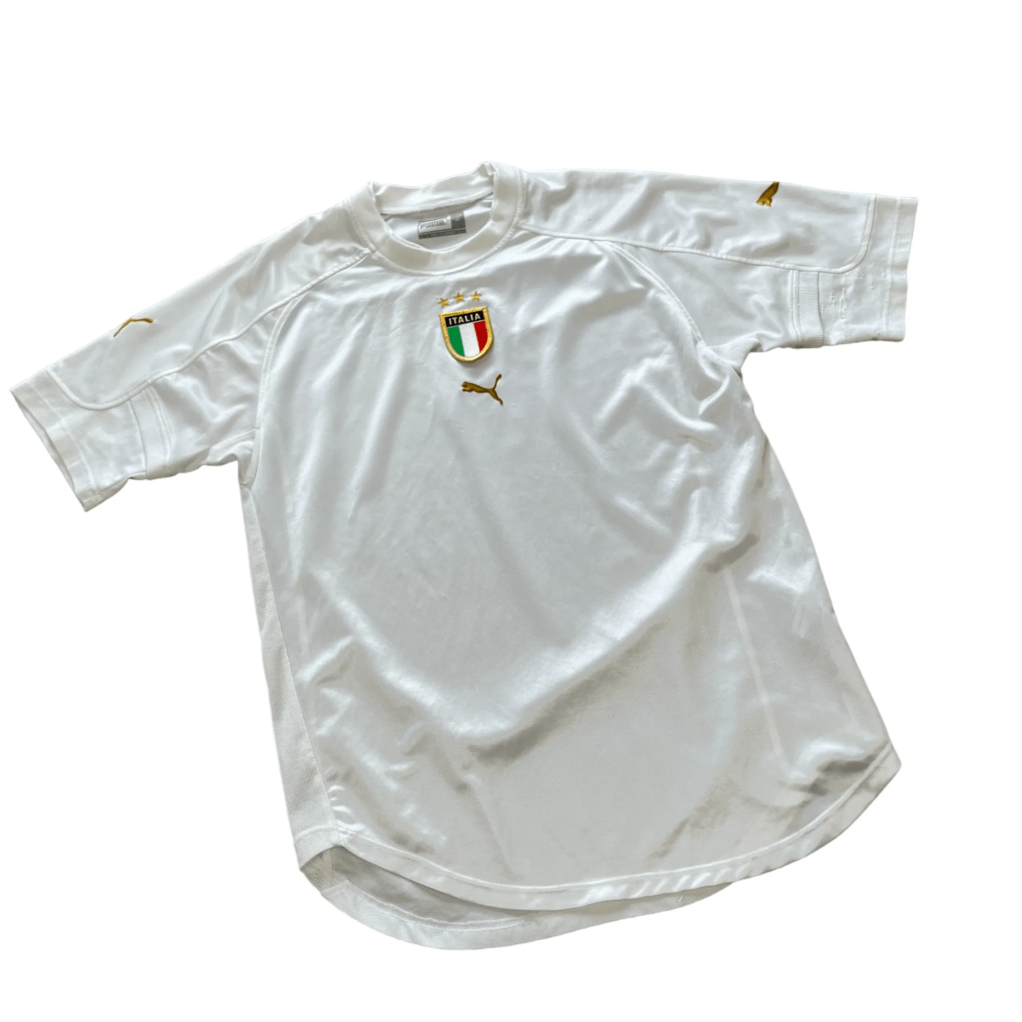 2004-06 White Puma Italy Away Shirt - Large