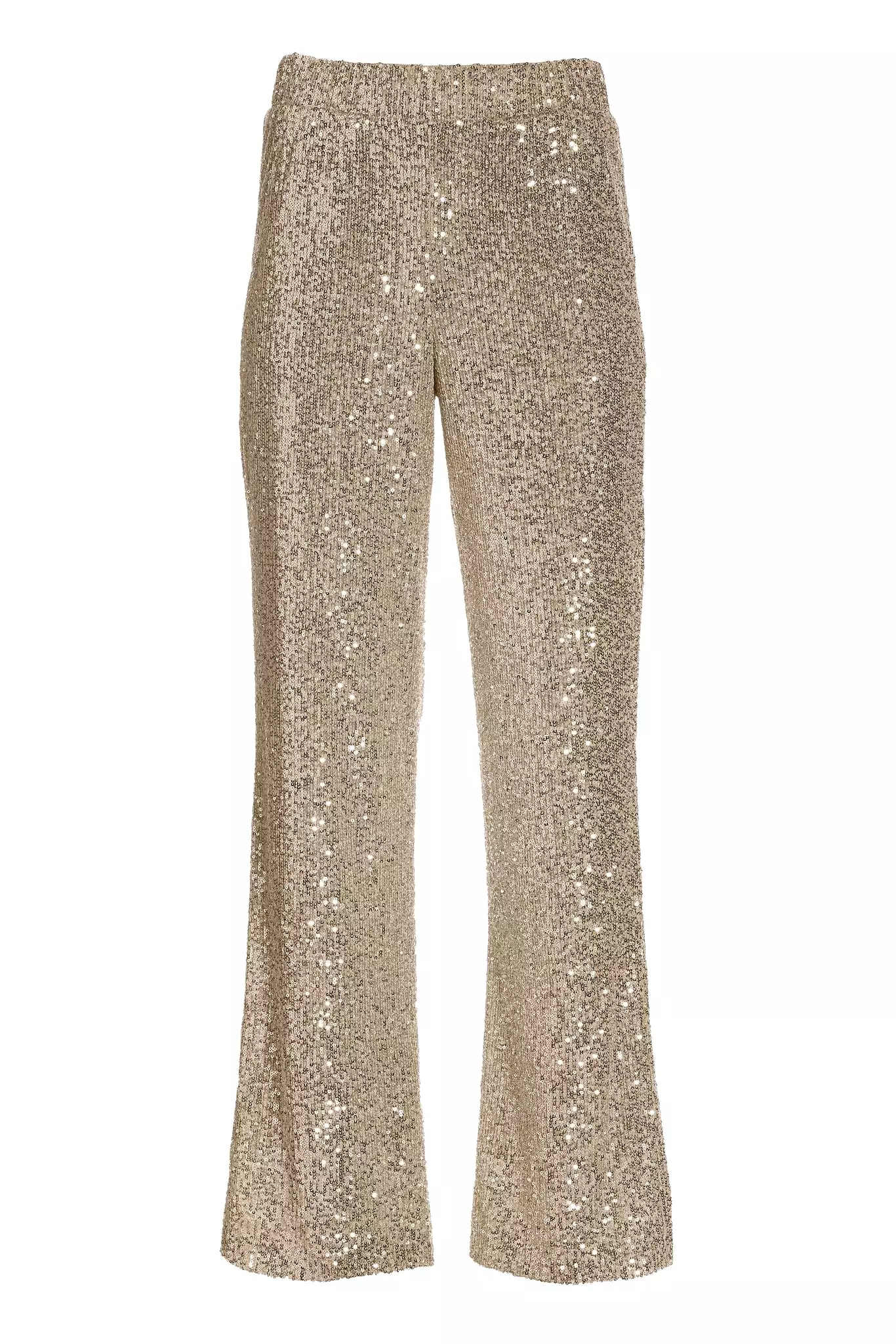 All Over Sequin Palazzo Pant Champagne