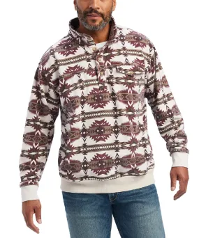 Ariat Men's Printed Overdyed Washed Sweater