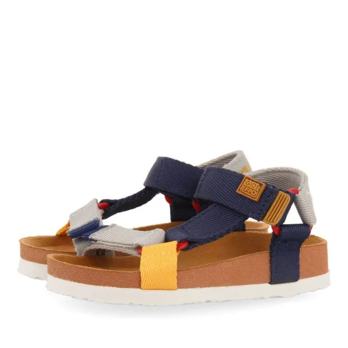 Beine boys multicoloured footbed sandals