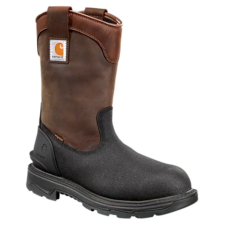 Carhartt IRONWOOD INSULATED 11 ALLOY TOE WELLINGTON 10.5W Brown Oil Tanned/Black Coated