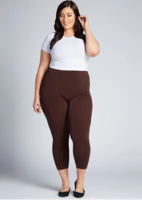 C'est Moi leggings, bamboo 3/4 length PLUS Size (5 colors)