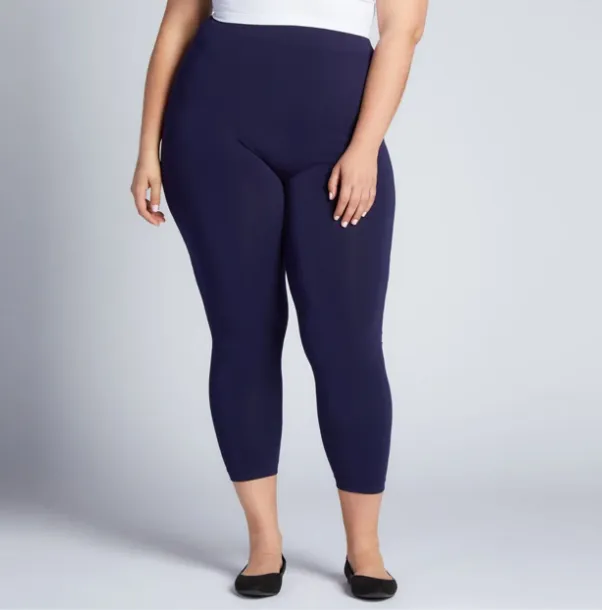 C'est Moi leggings, bamboo 3/4 length PLUS Size (5 colors)