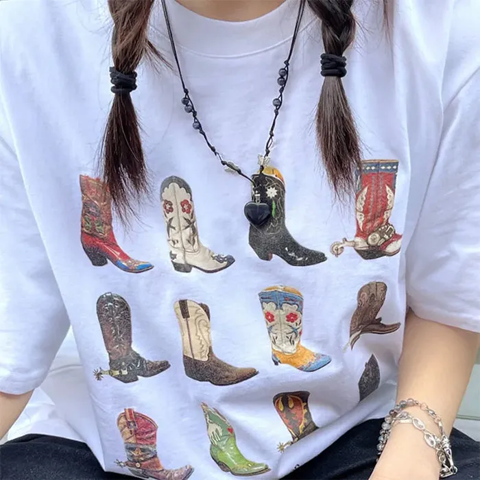 Cowboy Boots Graphic Tee