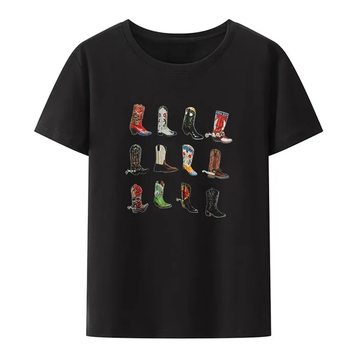 Cowboy Boots Graphic Tee