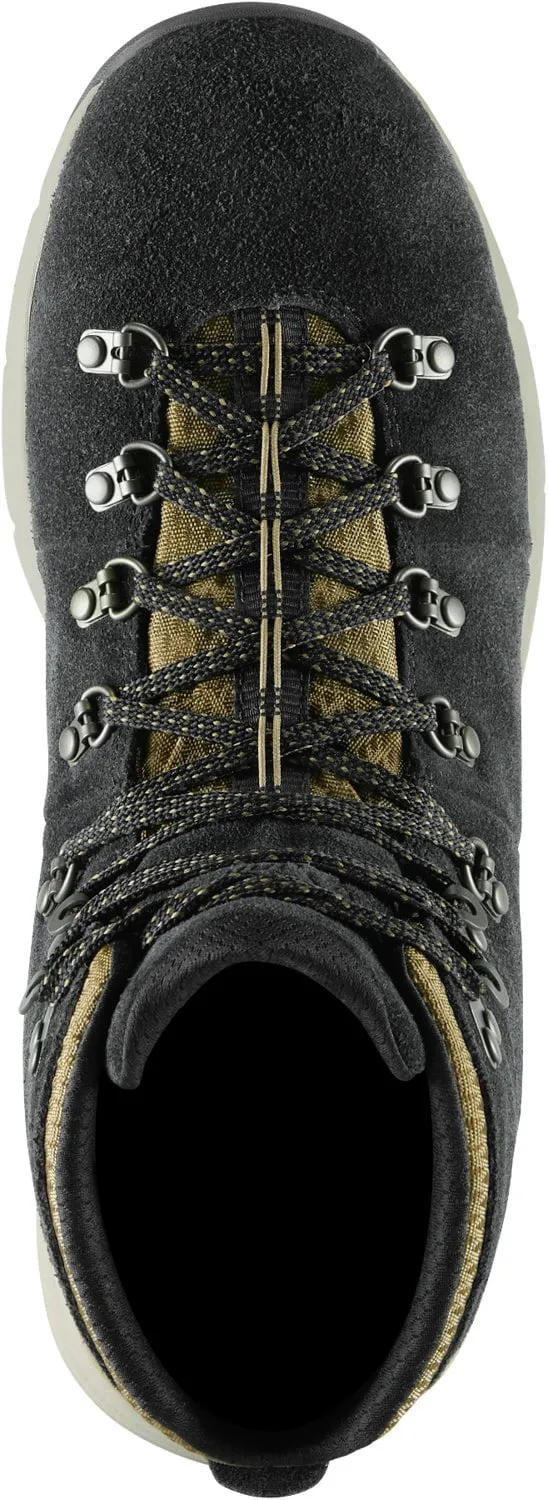 Danner Mens Mountain 600 4.5in Black/Khaki Suede Hiking Boots