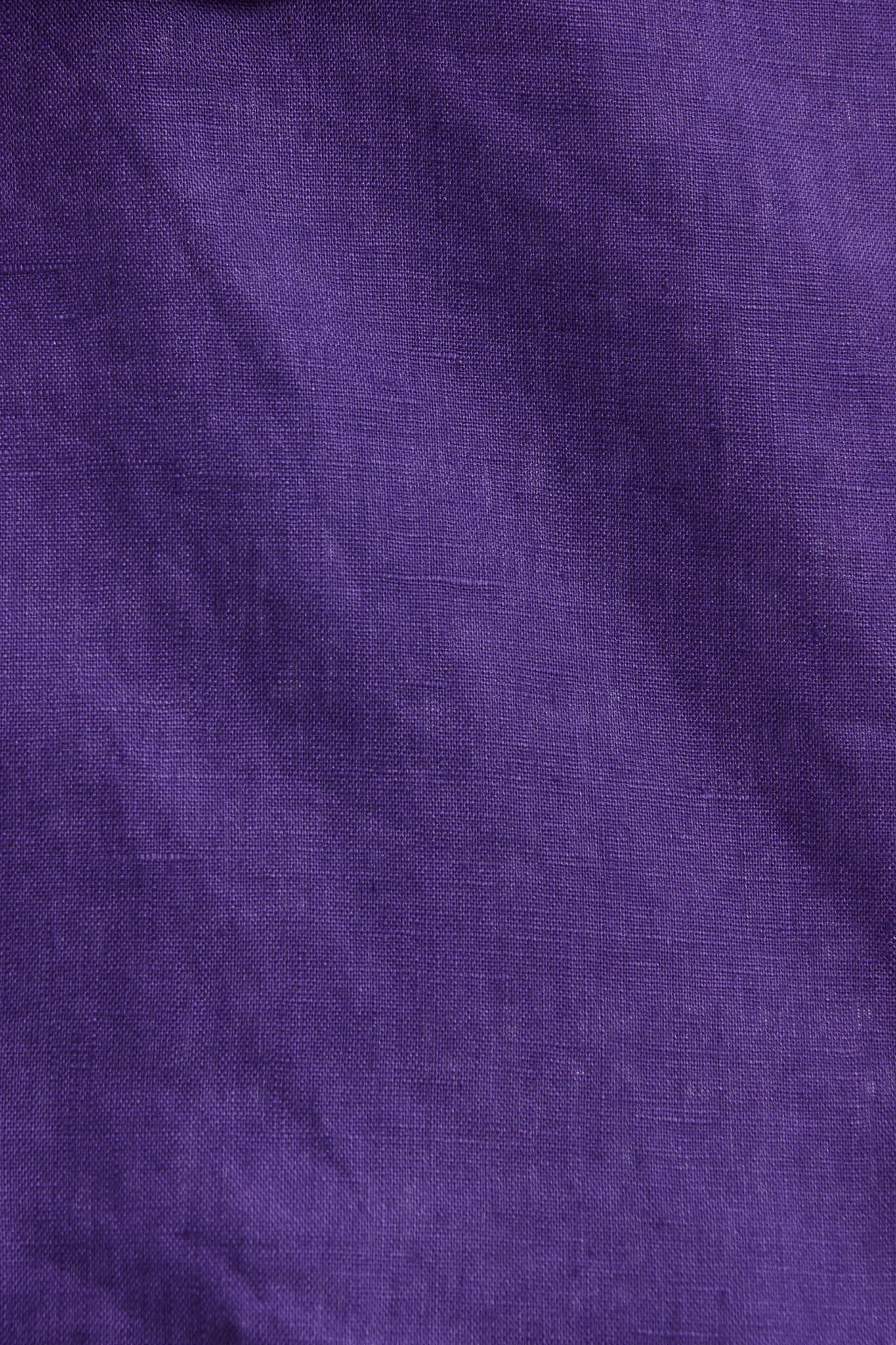 Deborah Blazer In Purple Pure Linen