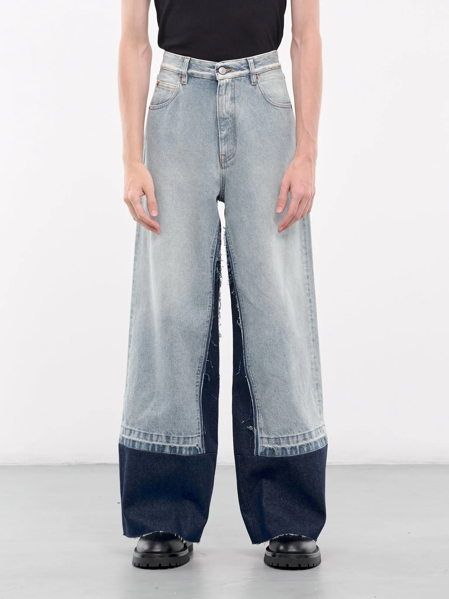 Deconstructed Jeans (SH2LA0010-S30589-LIGHT-BLUE)