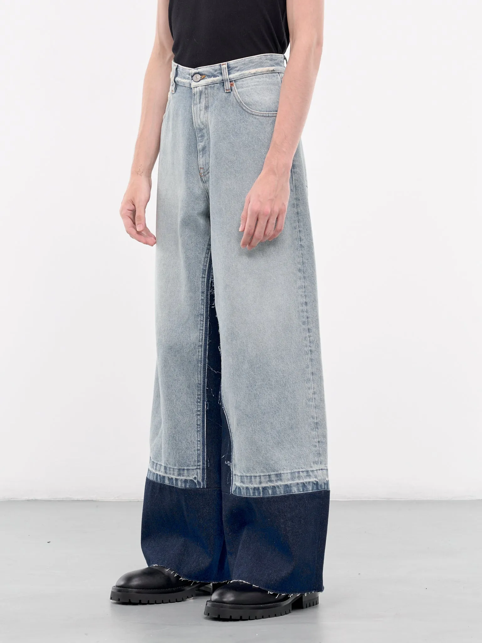 Deconstructed Jeans (SH2LA0010-S30589-LIGHT-BLUE)