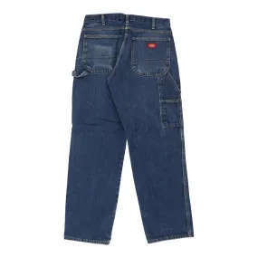 Dickies Carpenter Jeans - 34W 31L Blue Cotton