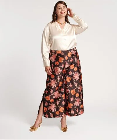 Frances Valentine Palazzo Pant Fantasia Print