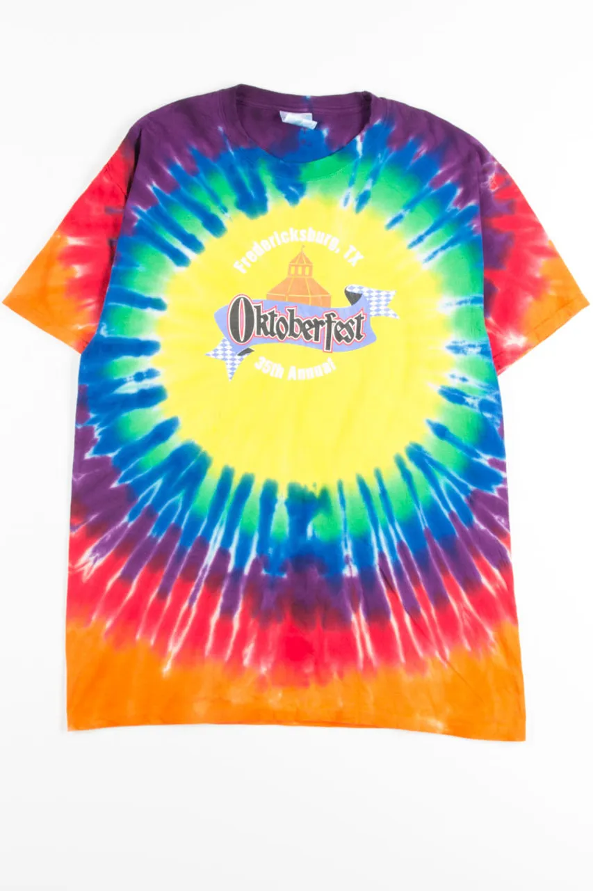 Fredericksburg Oktoberfest Tie Dye Tee