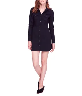 Free People Womens Dynomite Shirt Dress