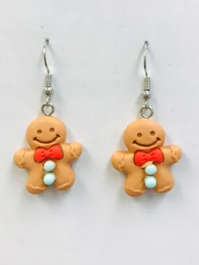 Ginger Bread boy Earrings