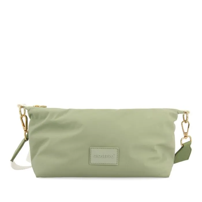 GREEN CROSSBODY BAG WITH CONTRAST HANDLE ALSEA