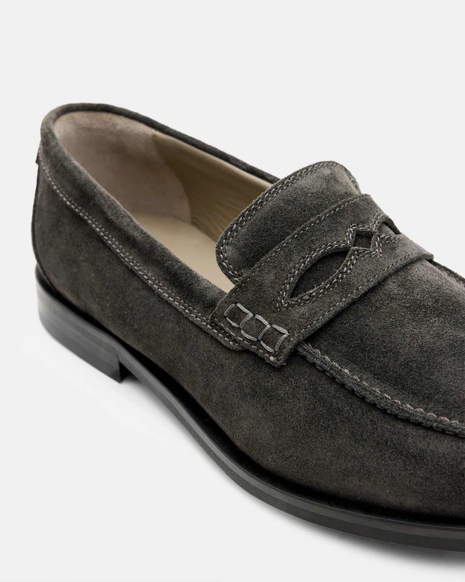 Harmon Western Suede Loafer Shoes