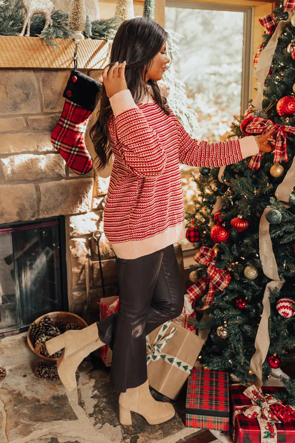 Holiday Fun Knit Sweater