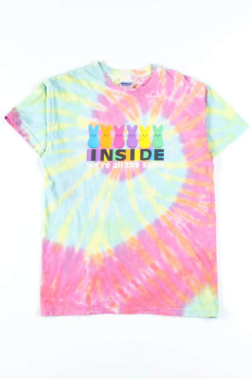 Inside We're All The Same Tie Dye Tee