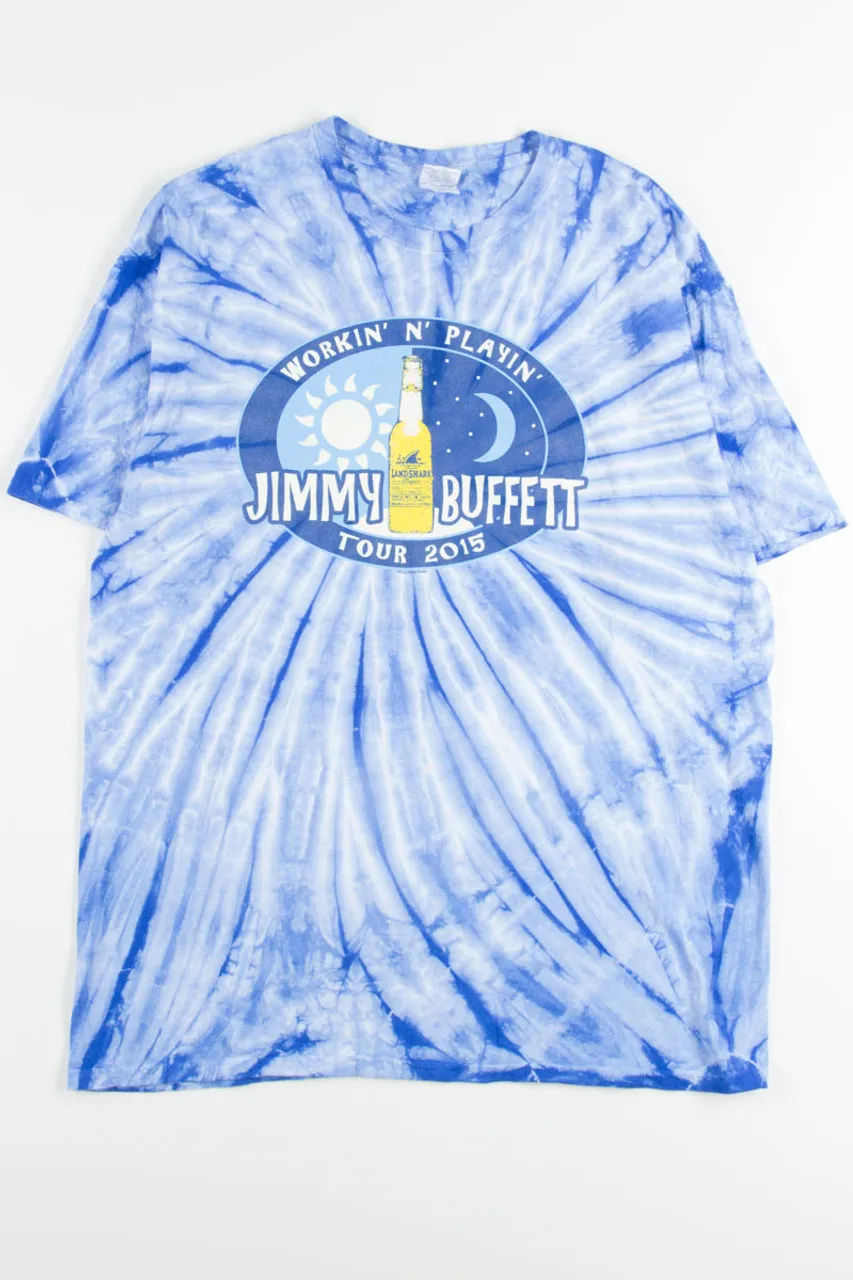 Jimmy Buffett Tour 2015 Tie Dye Tee