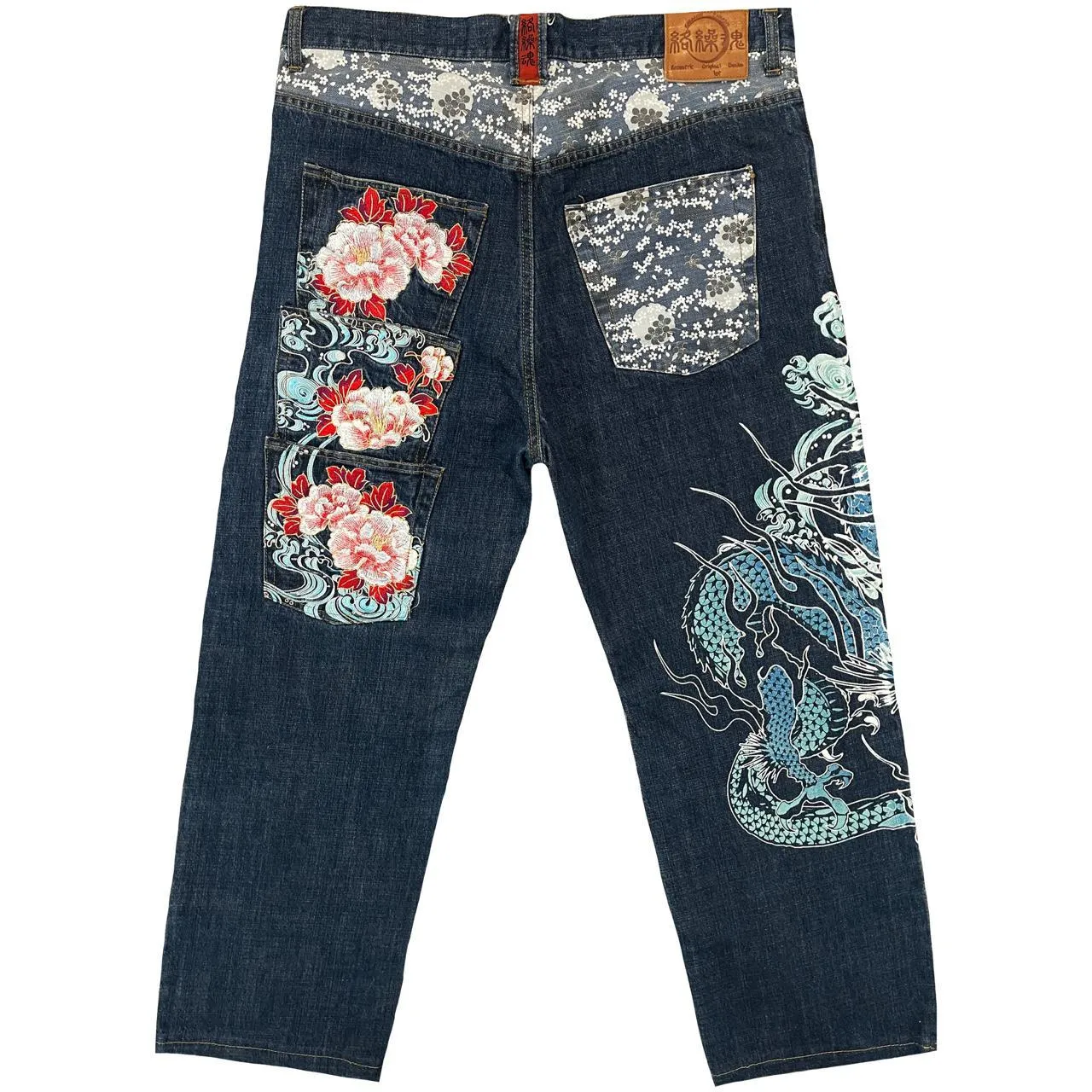 Karakuri Tamashii Multipocket Dragon Jeans