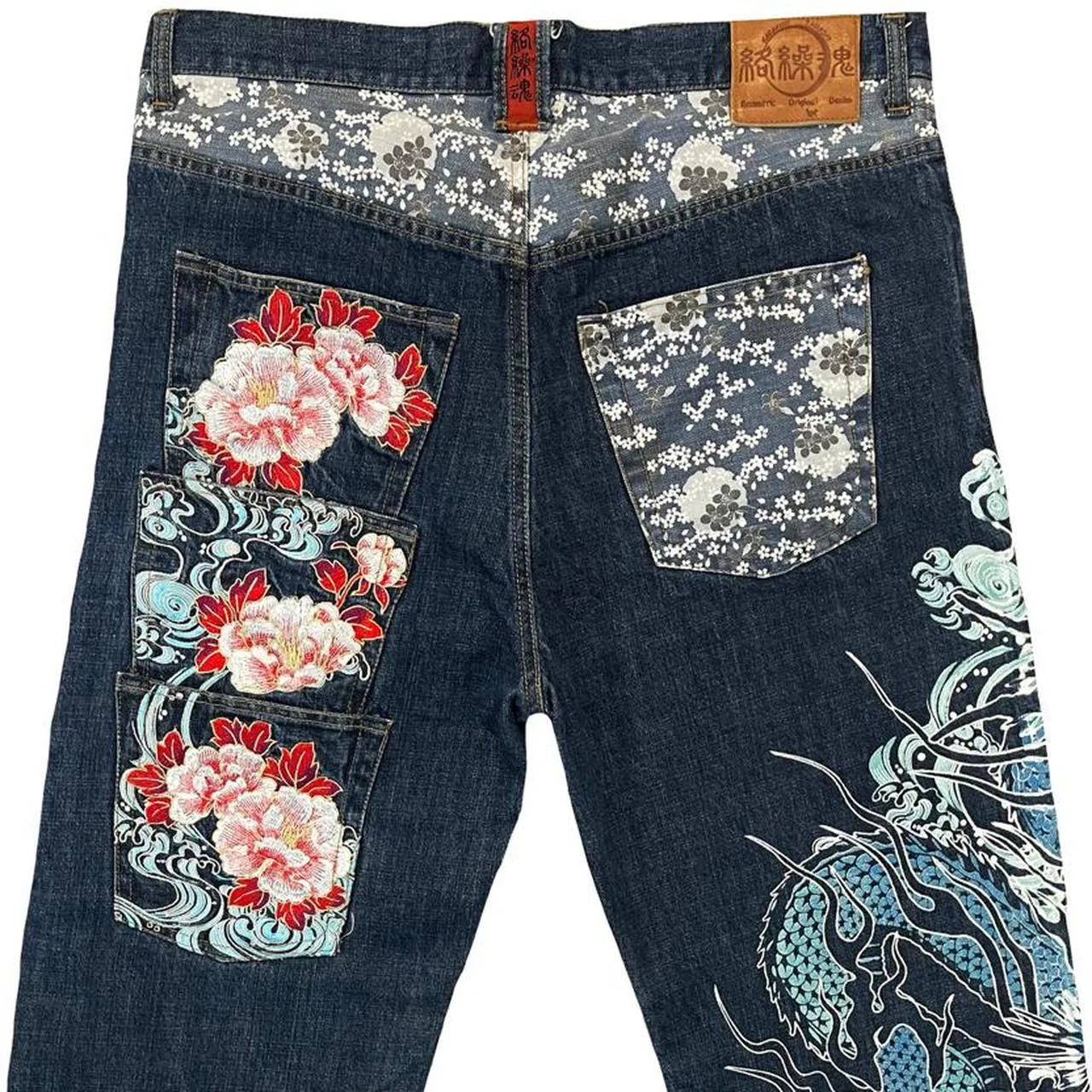 Karakuri Tamashii Multipocket Dragon Jeans