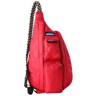 kavu Mini Rope Puff Bag – Scarlet