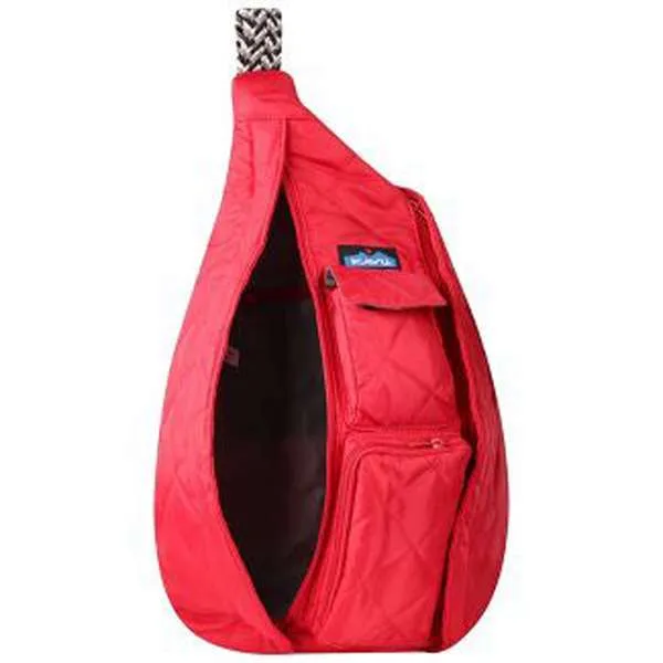 kavu Mini Rope Puff Bag – Scarlet