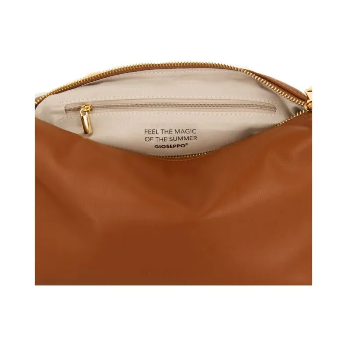 LEATHER COLORED BAG WITH SHOULDER STRAP CARANTEC