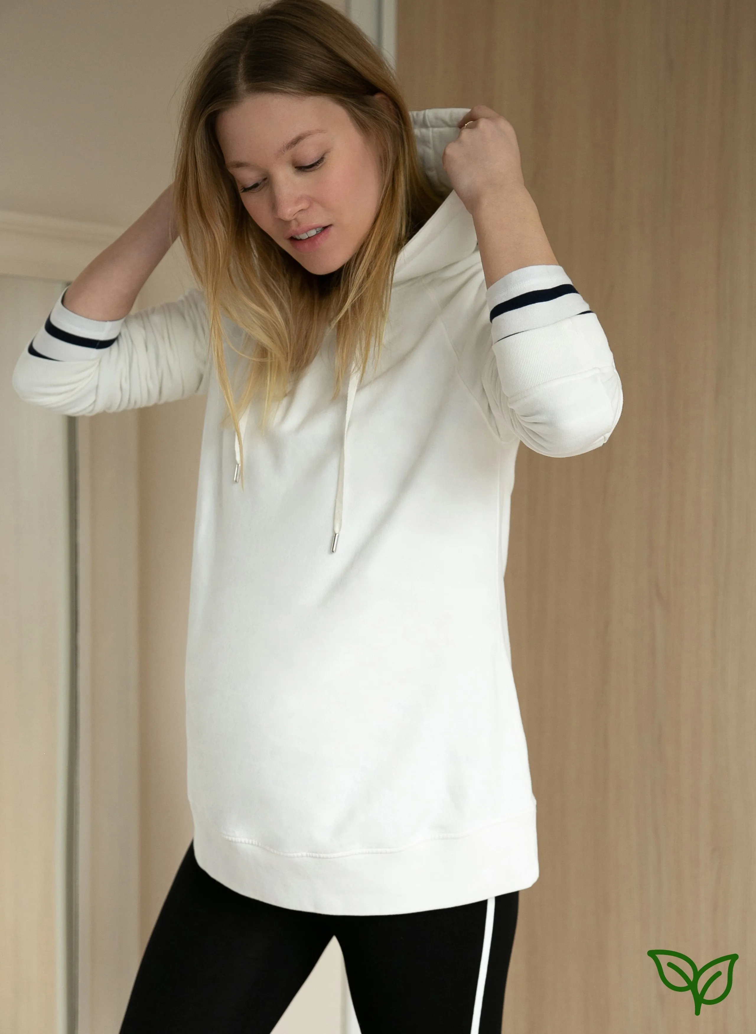 Maisie Organic Maternity Hoodie to Rent