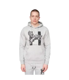 Mens curveball hoodie grey marl Henleys