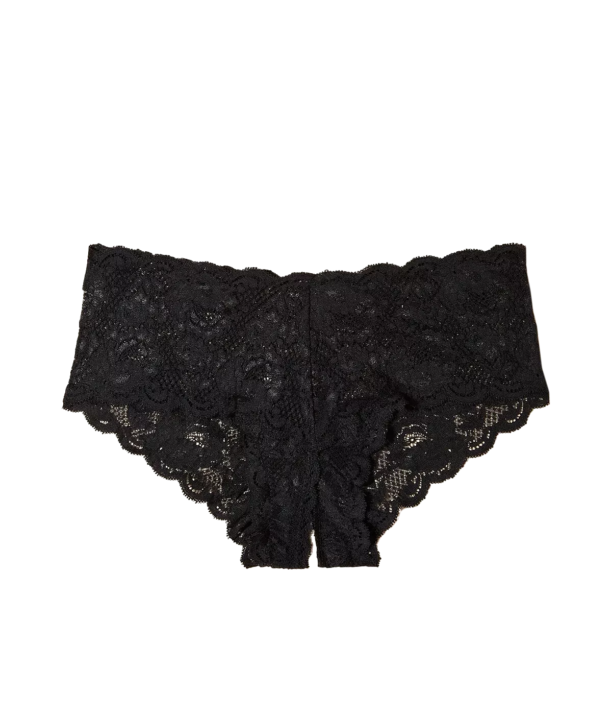 Naughtie Low Rise Boyshort in Black