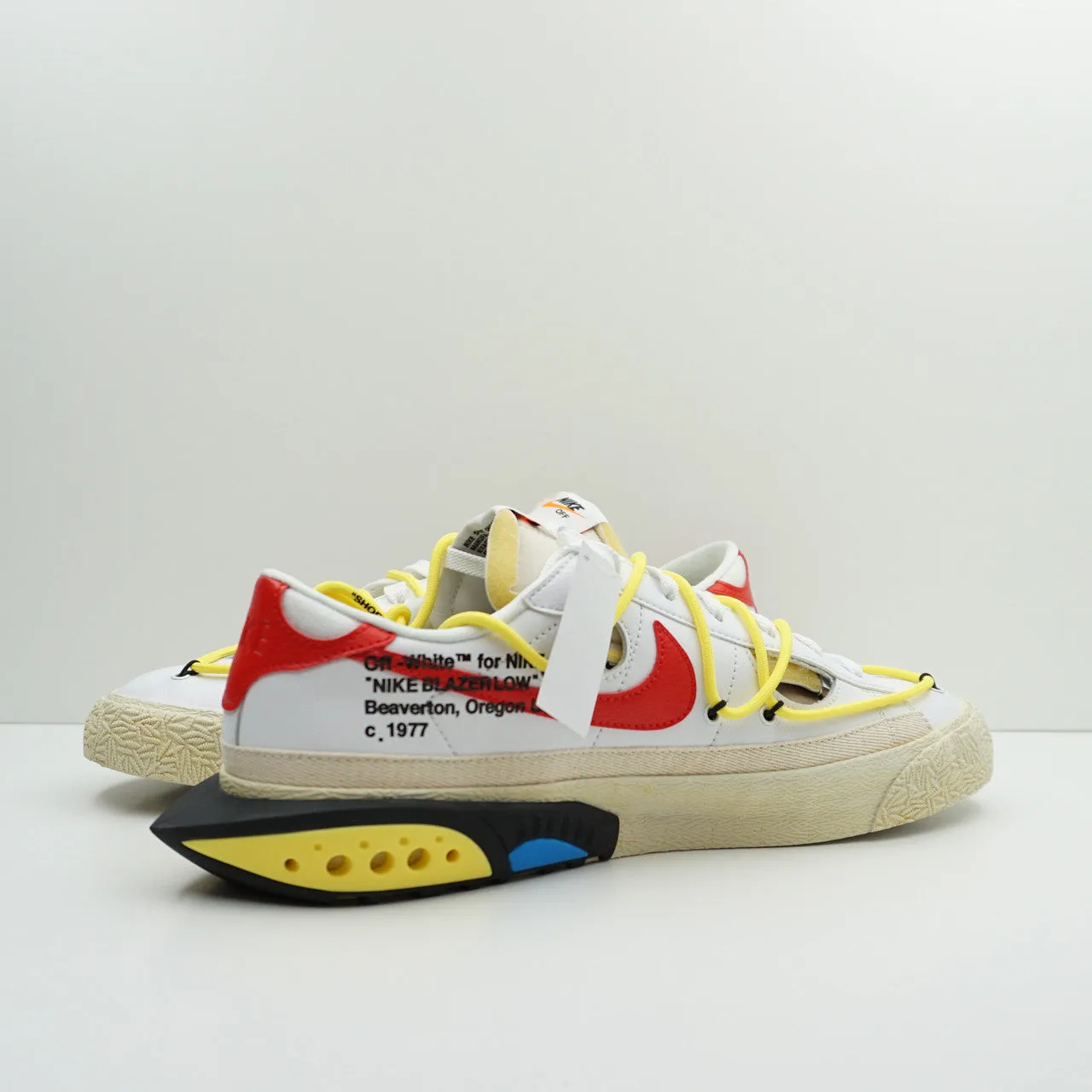 Nike Blazer Low Off-White University Red