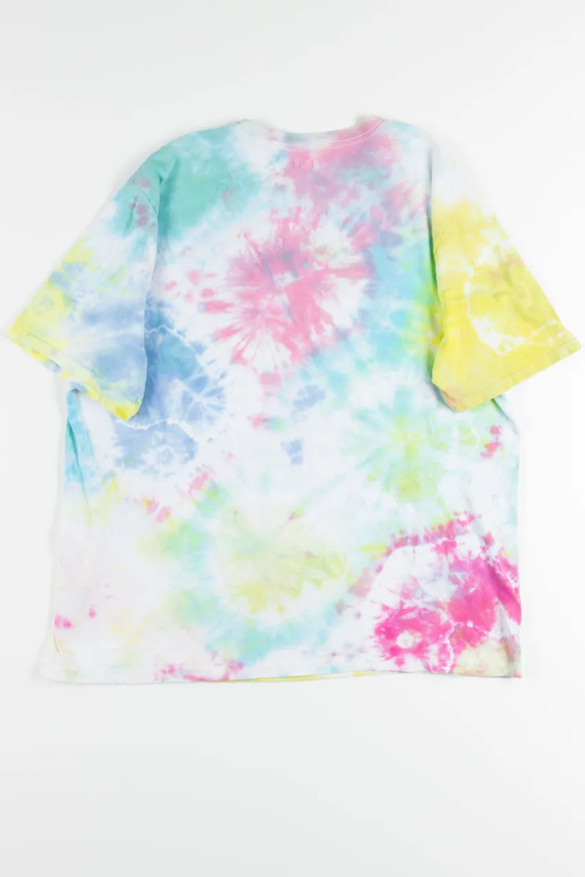 Pastel Circles Tie Dye Tee