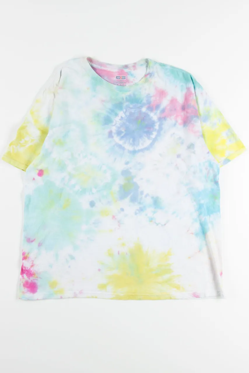 Pastel Circles Tie Dye Tee