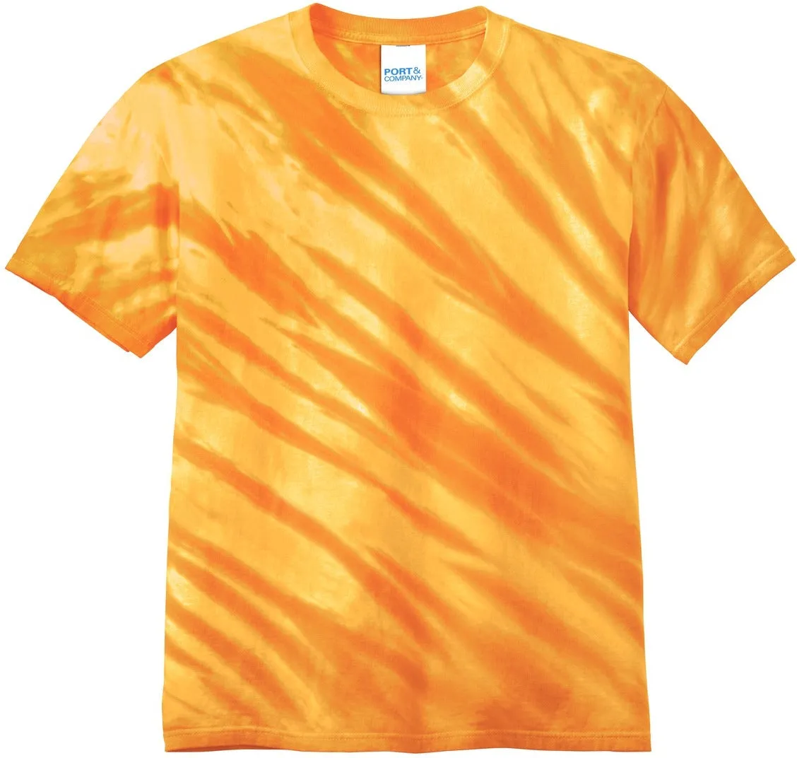 Port & Company Tiger Stripe Tie-Dye Tee