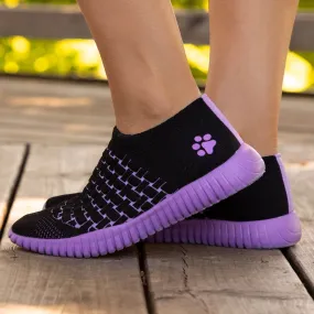 Purple Paw Flex Walking Shoes