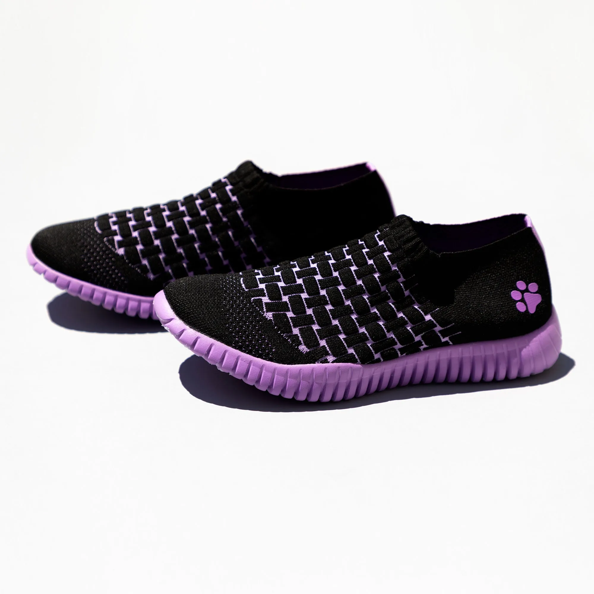 Purple Paw Flex Walking Shoes