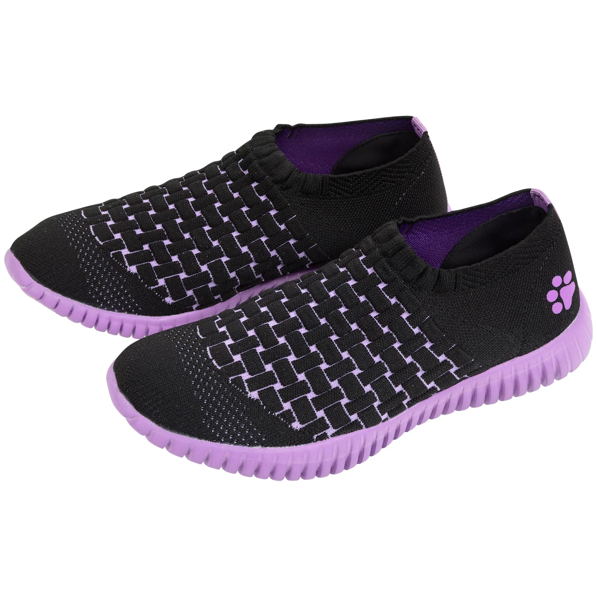 Purple Paw Flex Walking Shoes