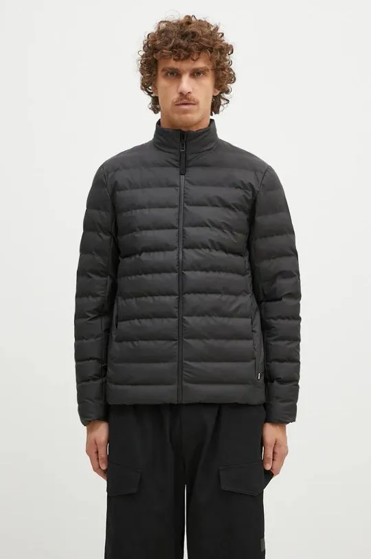 Rains jacket Trekker Jacket black color