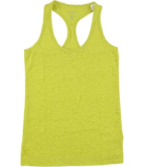 Reebok Womens Textured Racerback Tank Top