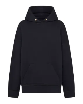 Reversible Hoodie | Black / Moleskin