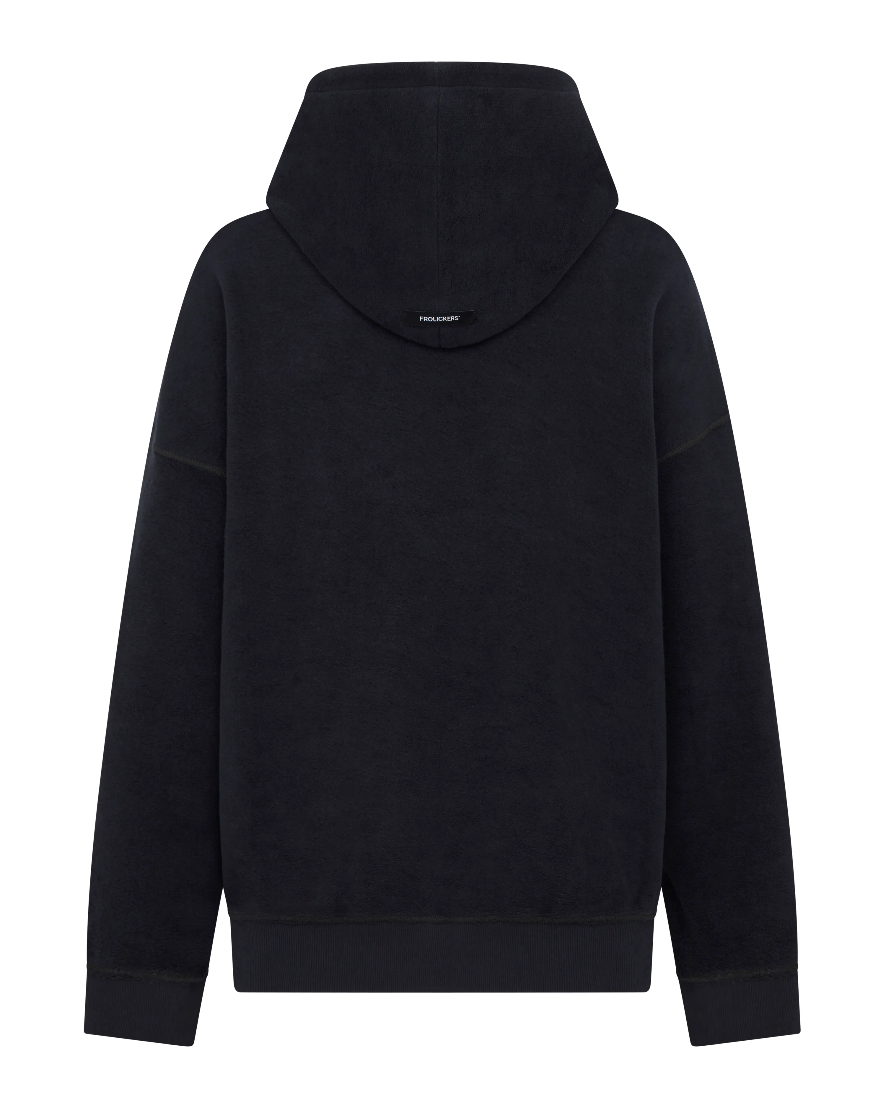 Reversible Hoodie | Black / Moleskin