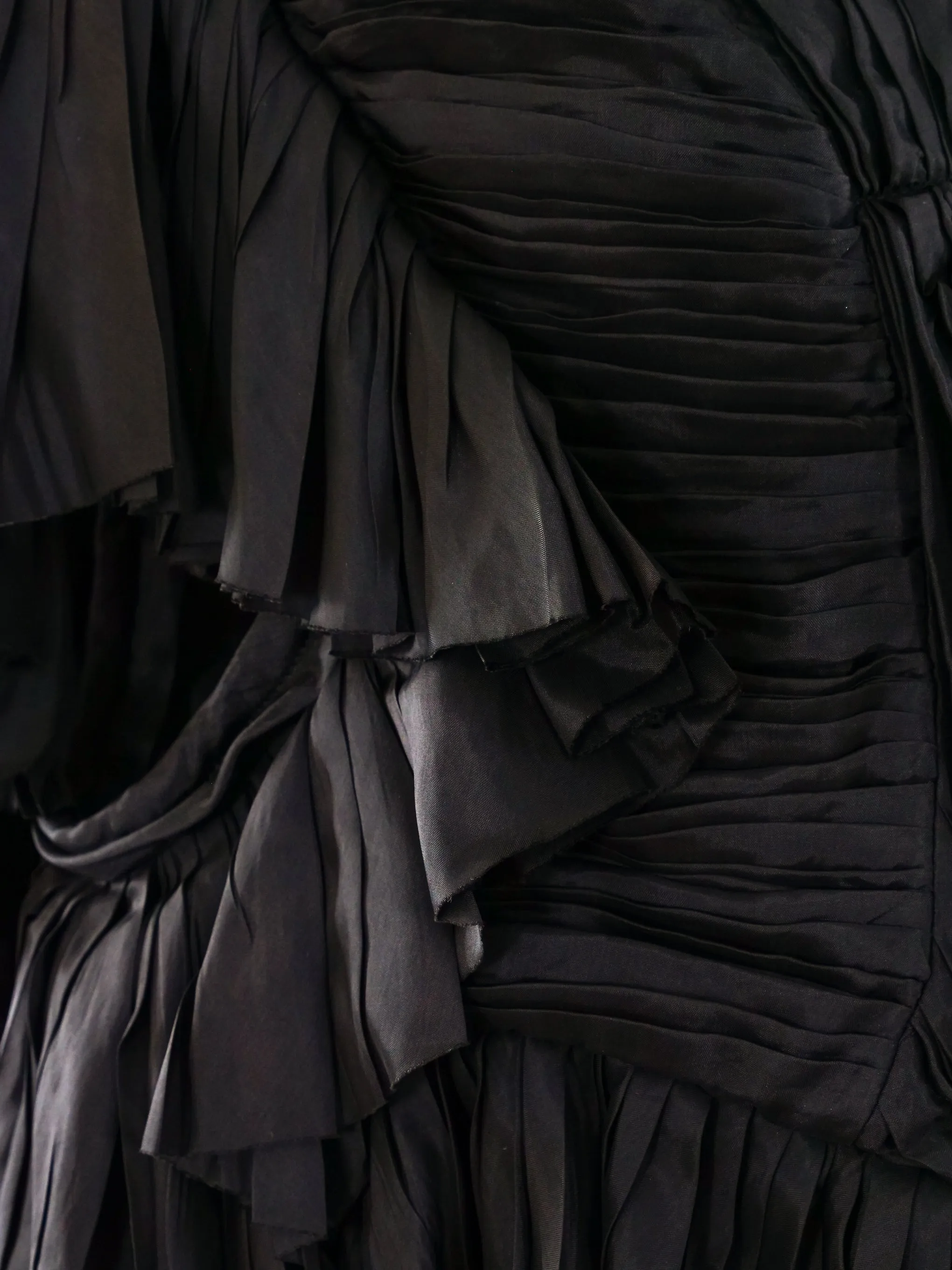 Rick Owens Pleated Peplum Jacket