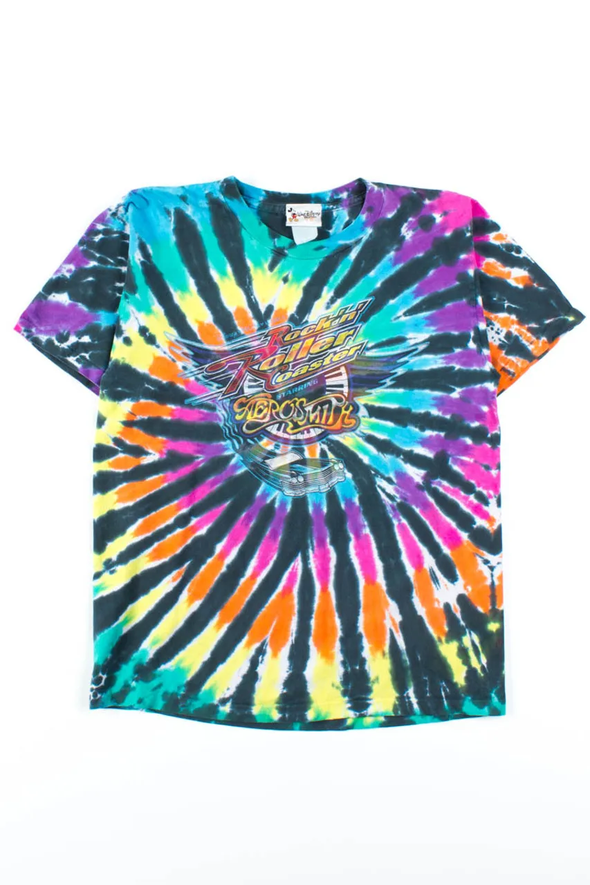 Rock'n'Roller Coaster Tie Dye T-Shirt