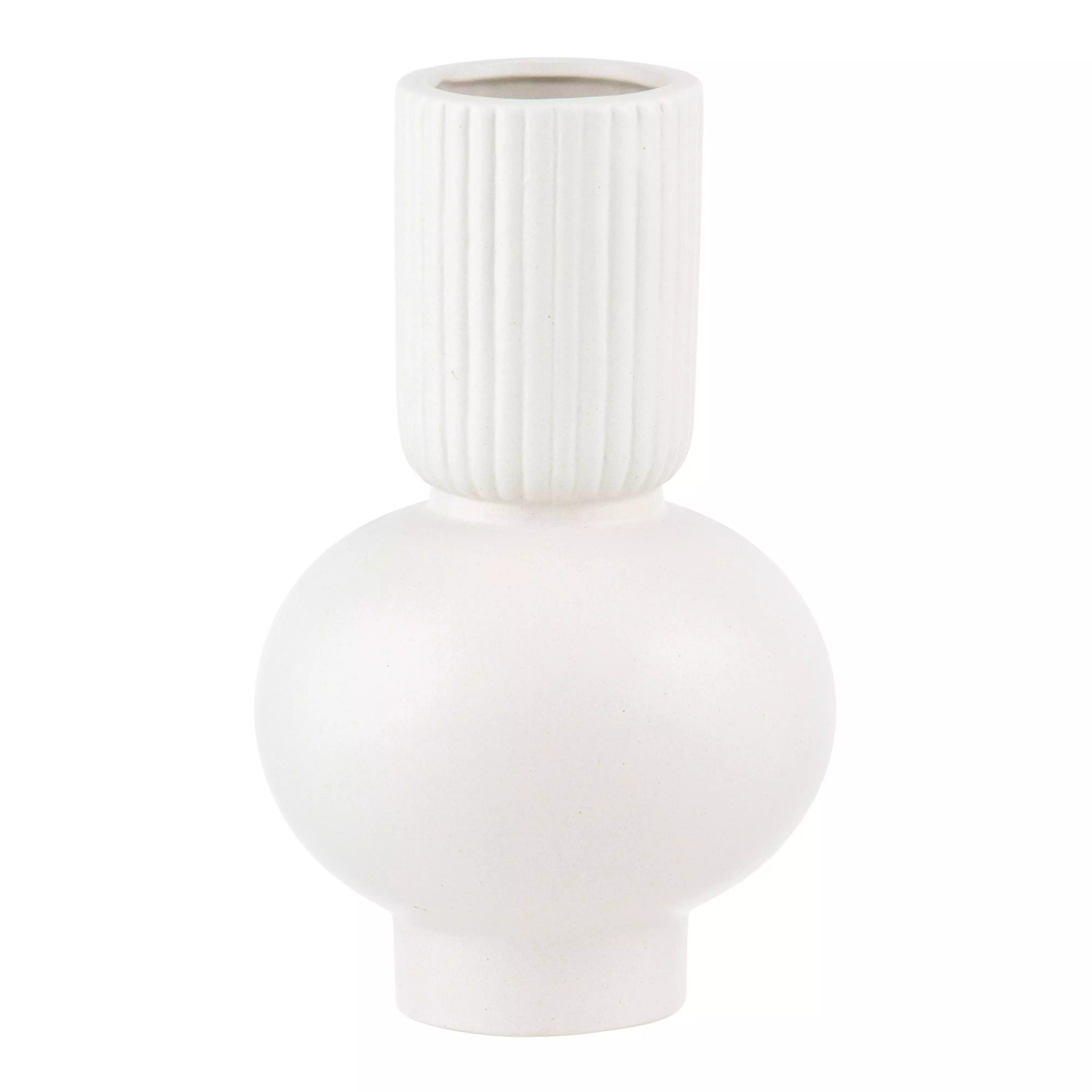 Sloan Vessel Vase Ceramic White Large