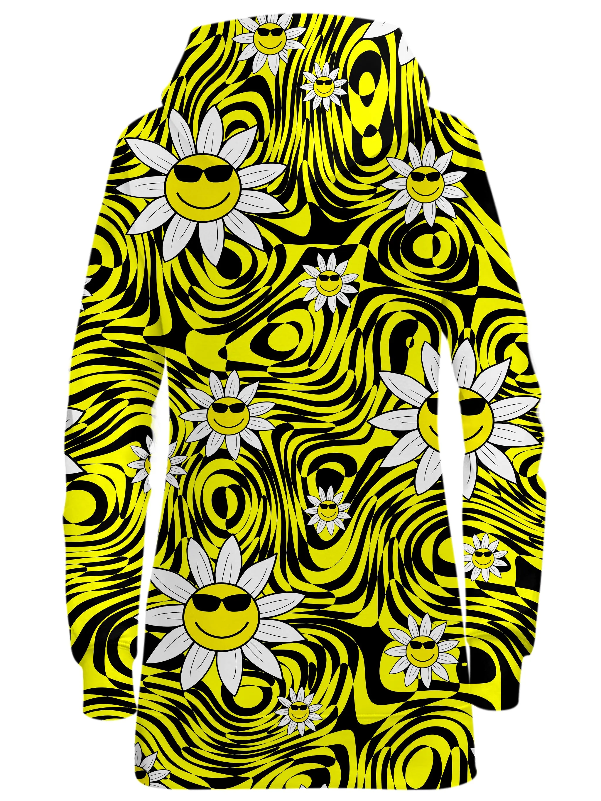 Smiling Daisies Hoodie Dress