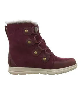 Sorel Women Explorer Joan boots – Rich wine, Ancient Fossil