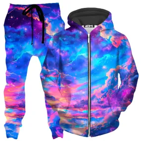 Storybook Sky Zip-Up Hoodie and Joggers Combo