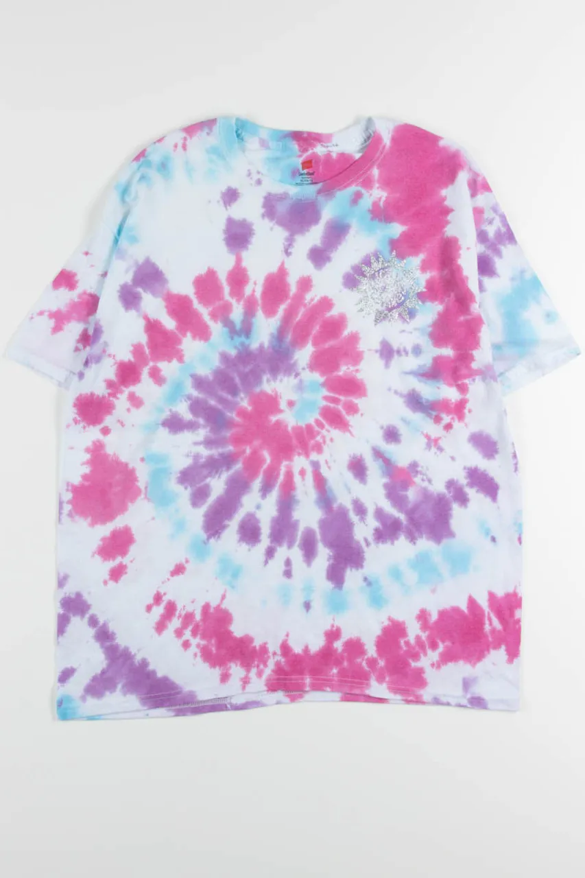 Sunshine Glitter Tie Dye Tee