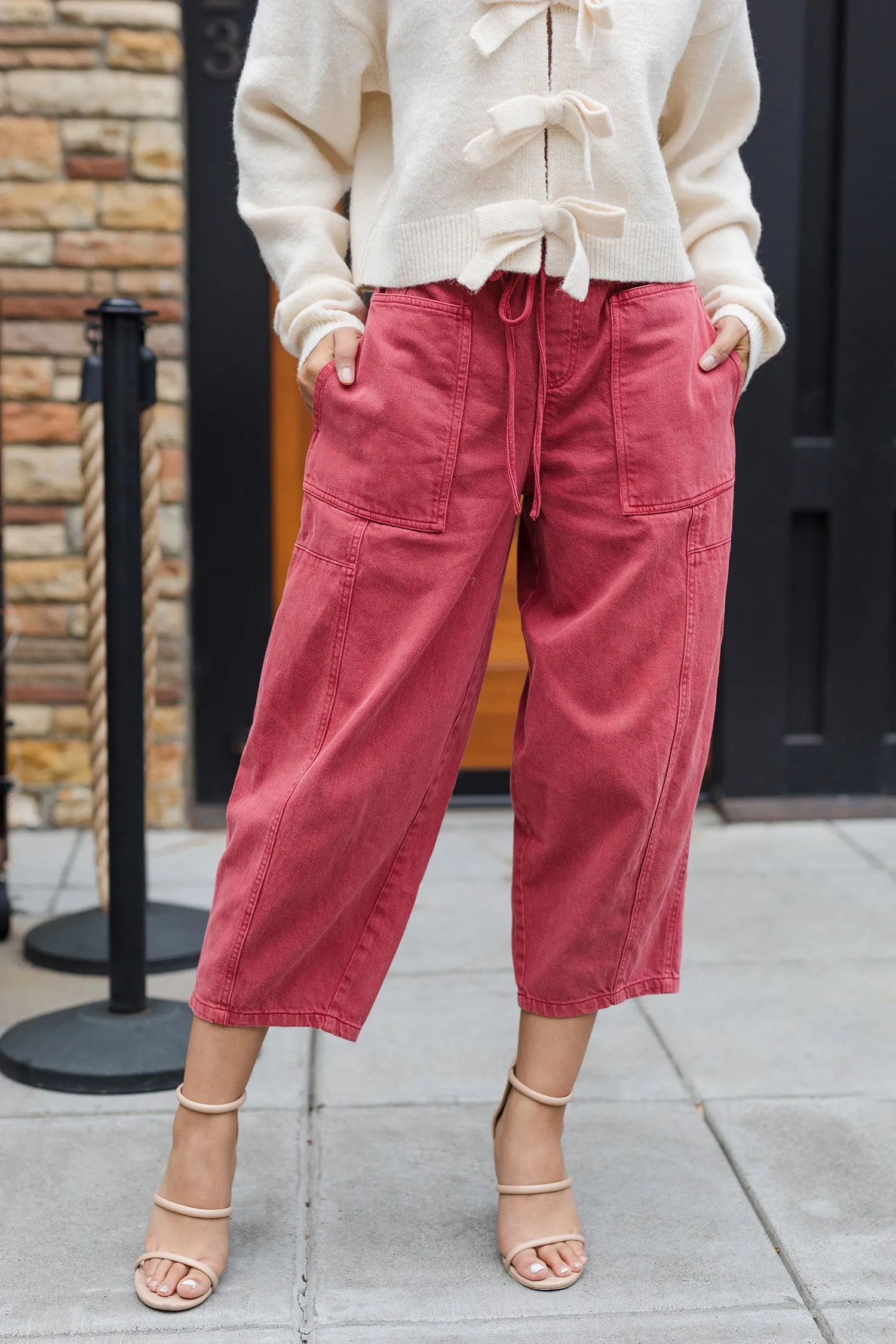 The Brick By Brick Wide Leg Pants